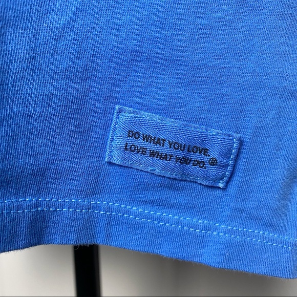 Life is Good Home Office beach blue crusher t-shirt lawn chair flip flops drink - Picture 7 of 9